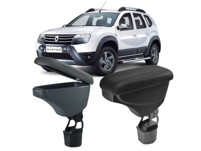 Apoio de Braço para Renault Duster e Oroch com Porta Copos